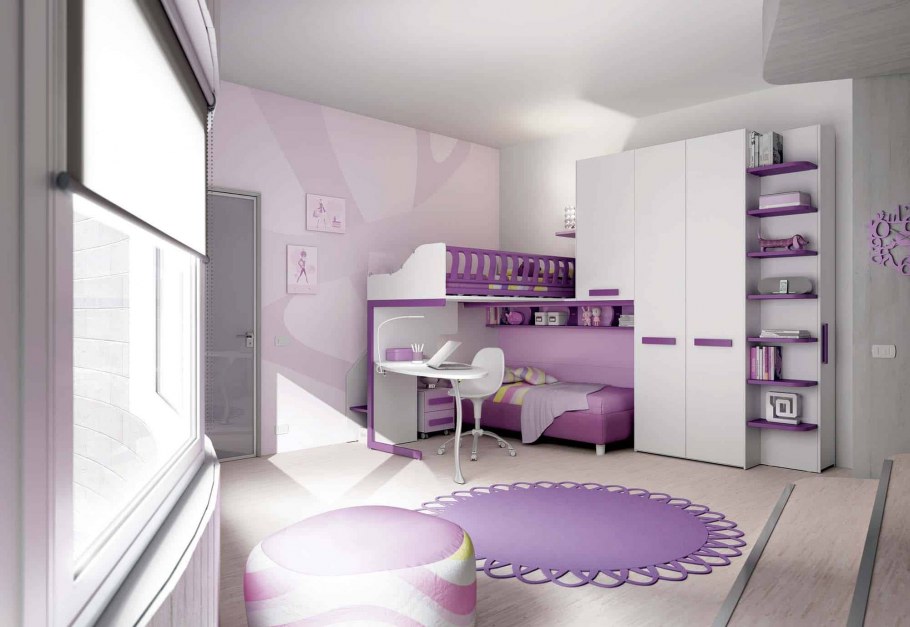 Интерьер комнаты в стиле шебби Шик