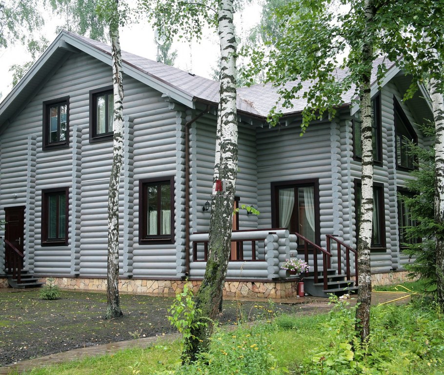 Деревянный фасад в скандинавском стиле