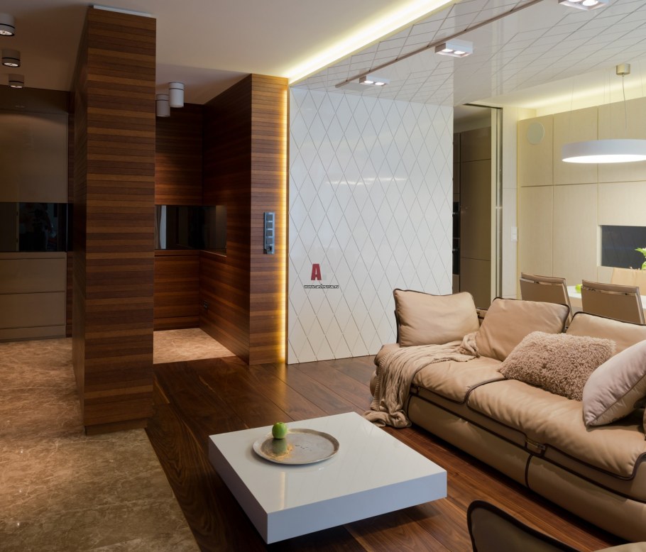 Современный интерьер небольшой квартиры