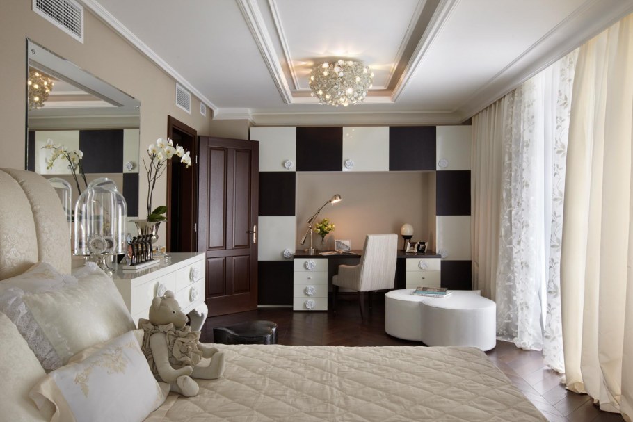 Ар деко спальня детская