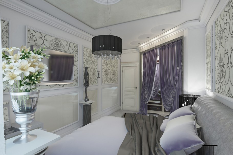 Новогоднее украшение квартире в духе арт-деко