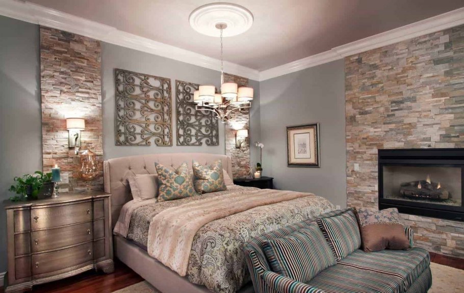 Спальня в стиле Сканди эко