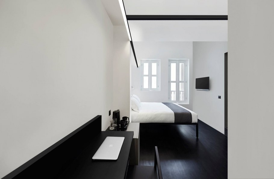 Интерьер отеля Минимализм