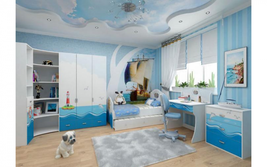 Детские комнаты для мальчиков