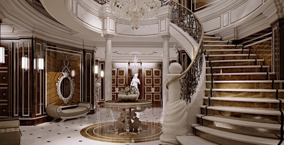 Лестницы в дворцовом стиле