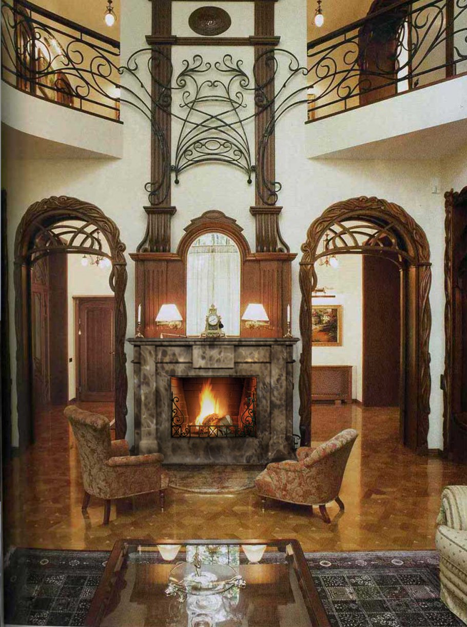 Модерн в интерьере