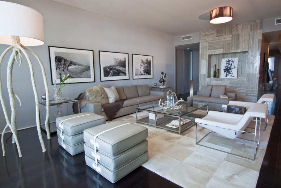 Интерьер арт нуво гостиная