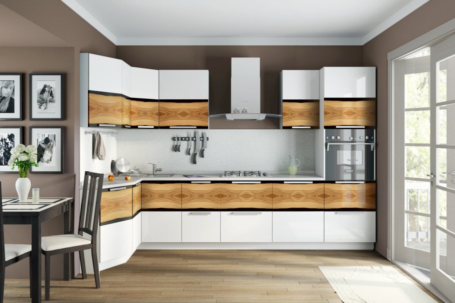 Кухня ТРИЯ фэнтези Вуд