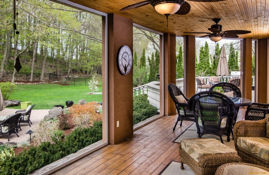 Роскошные террасы и веранды