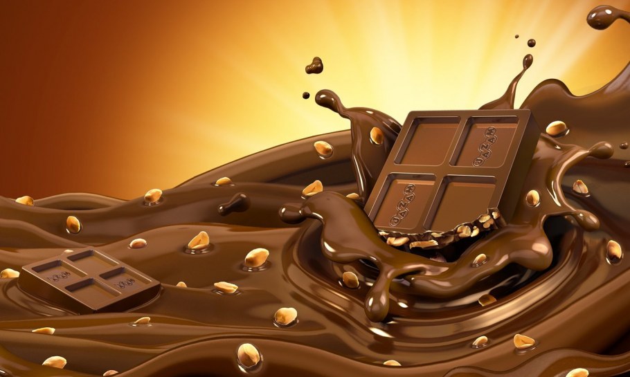 Шоколадная абстракция