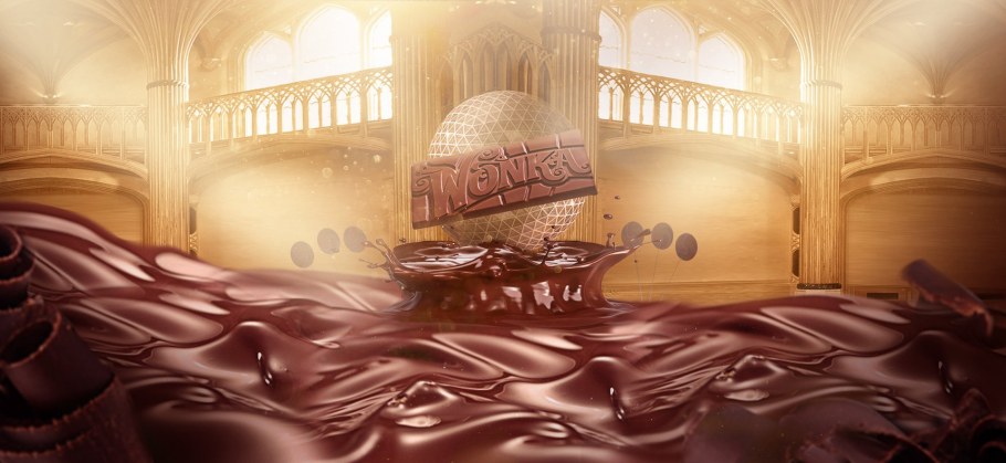 Шоколадная фабрика Вилли Вонка шоколадка