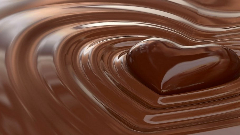 Шоколадные обои на рабочий стол