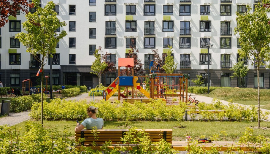 Ильинские Луга детская площадка