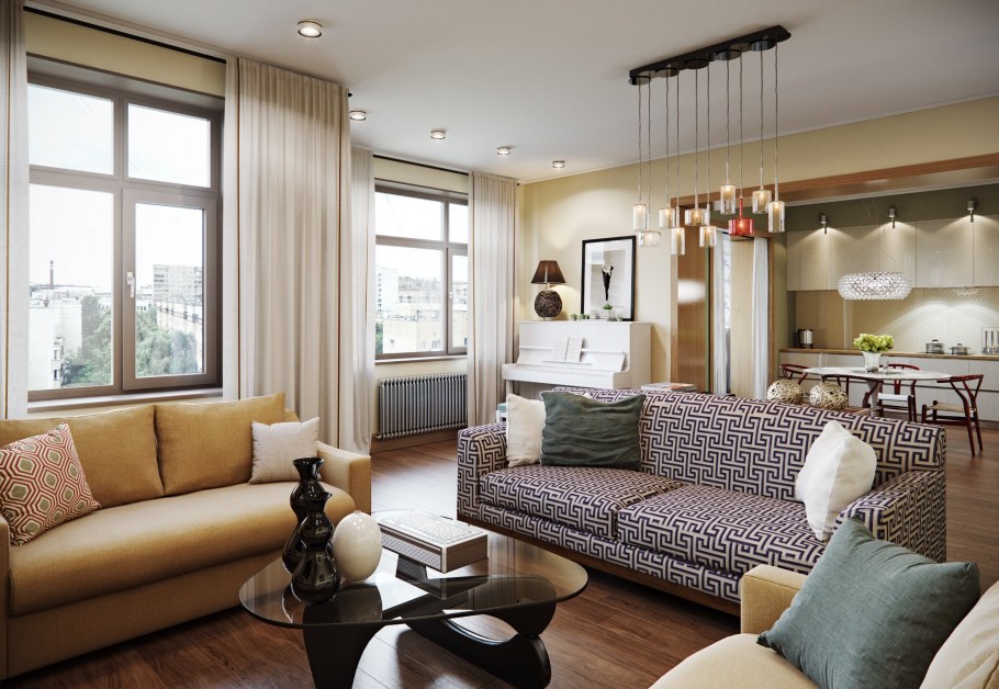 Большая уютная квартира