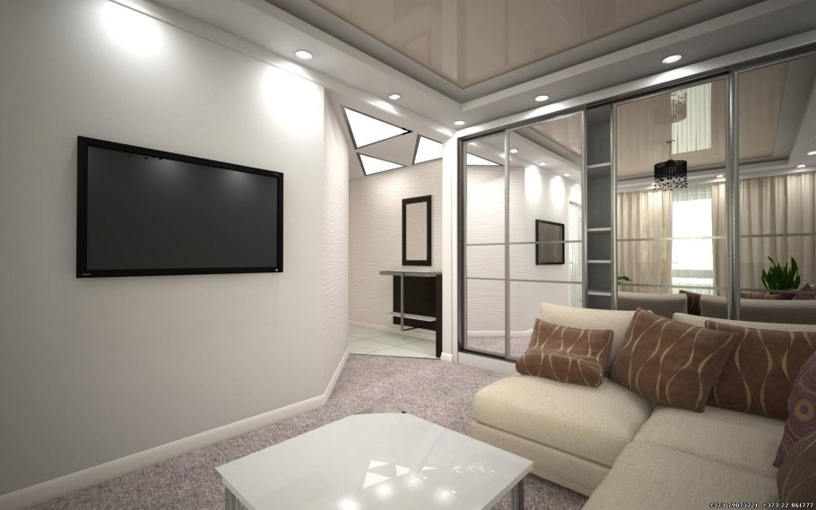 Кухня совмещенная с комнатой