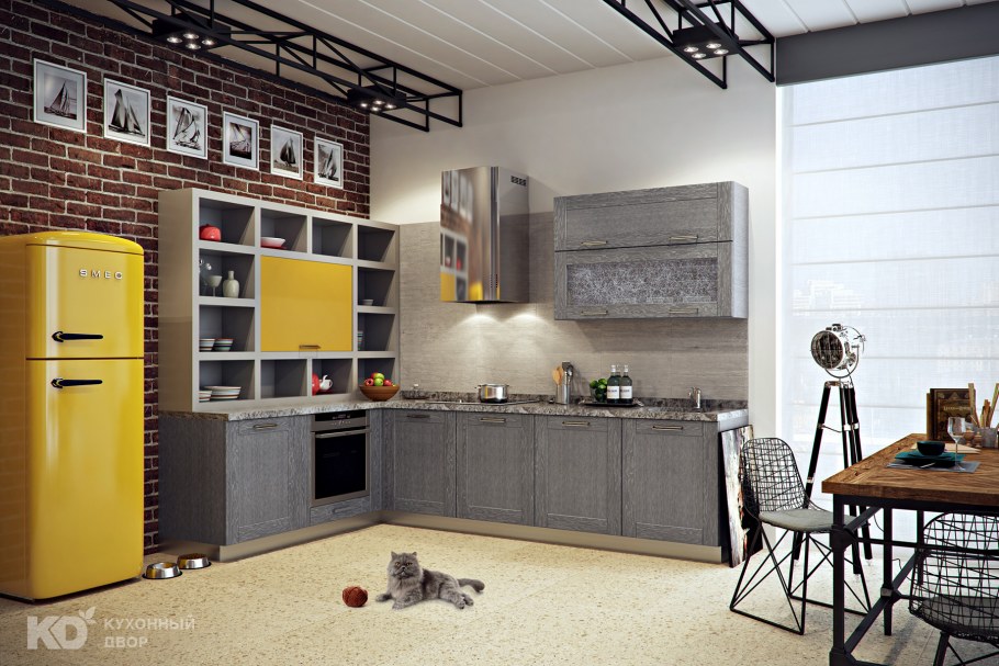 Кухня Джейн кухонный двор