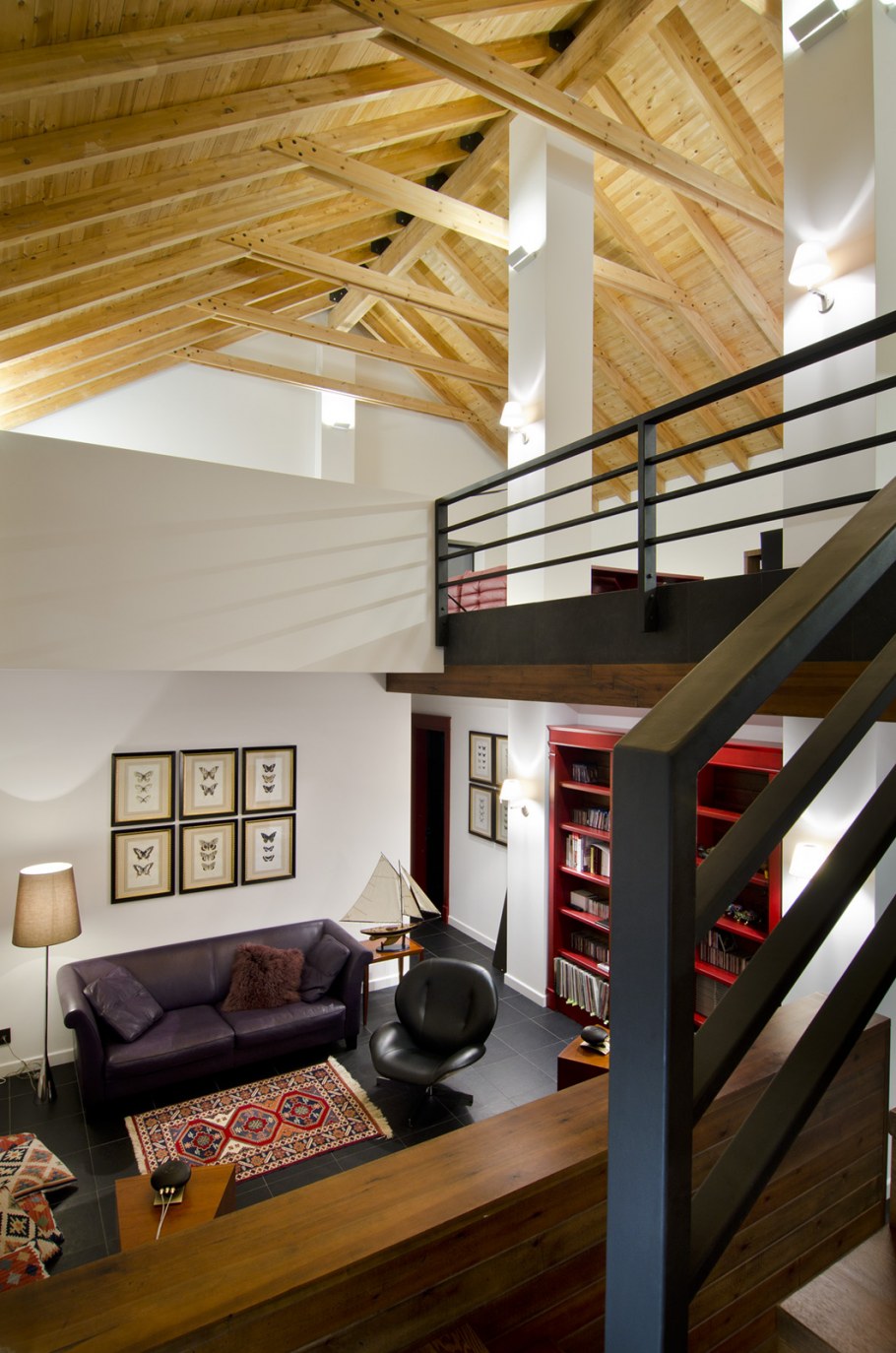 Планировка гостиной в доме из бруса