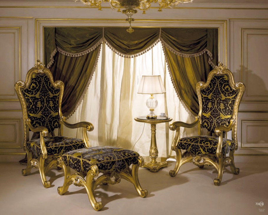 Лепнина из гипса в интерьере