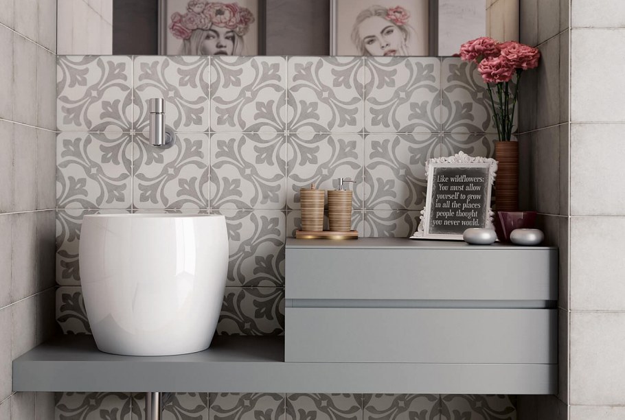 Керамогранит equipe Art nouveau la Rambla Grey