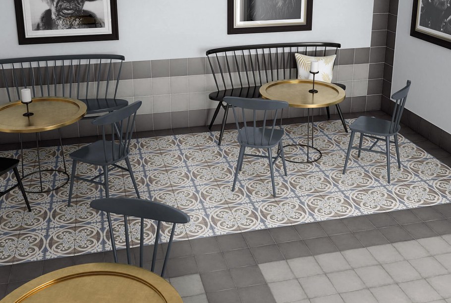 Equipe Art nouveau la Rambla Biscuit 20x20