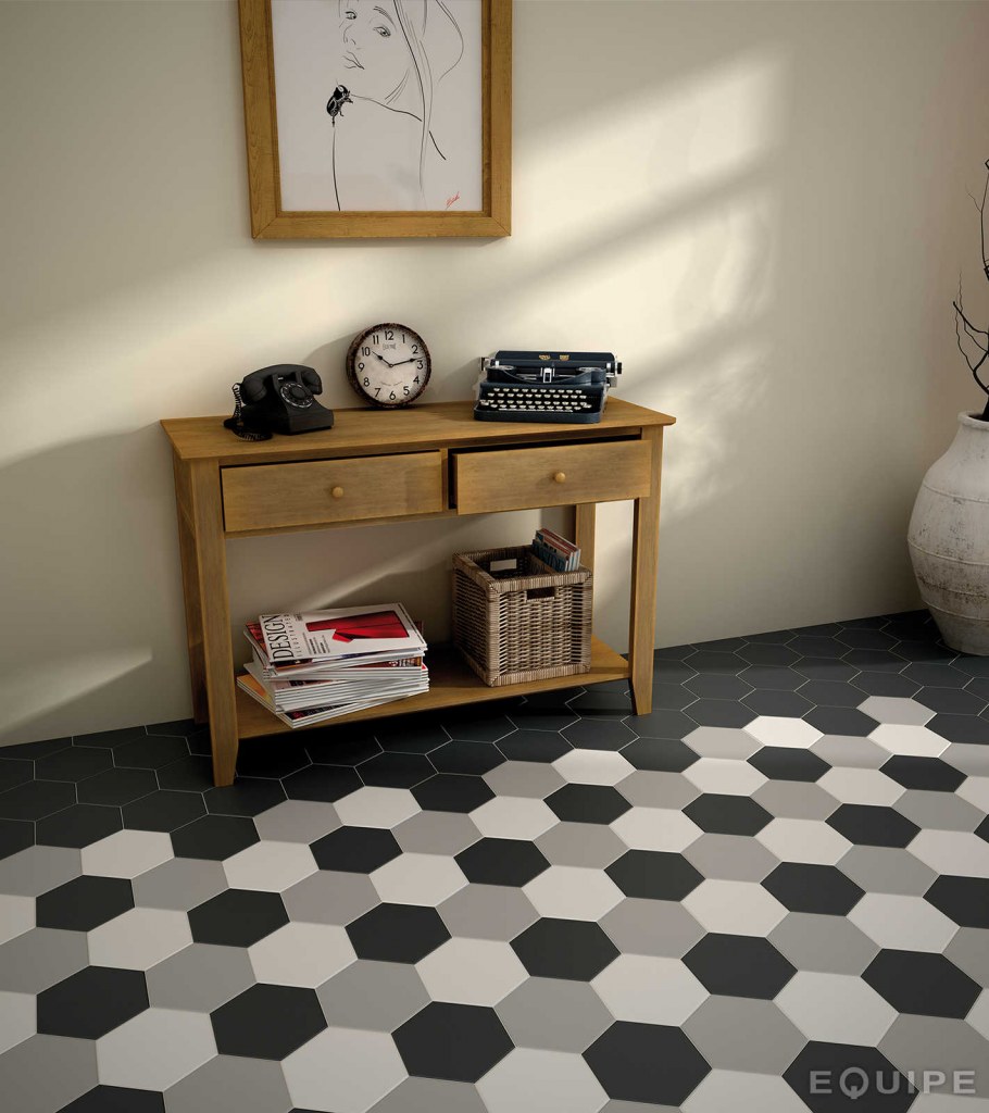 Equipe Hexatile Blanco Mate 17.5x20