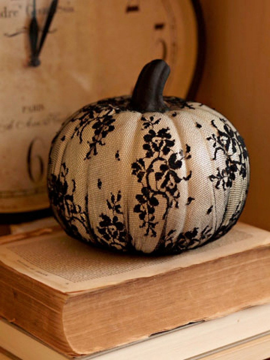 Осенняя экибана в тыкве