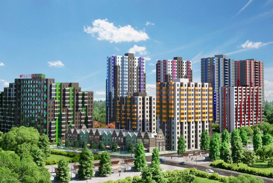 Велтон парк новая Сходня планировки