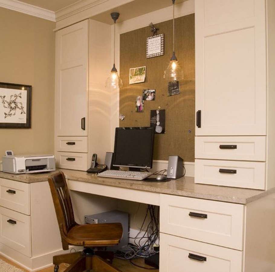 Рабочее место в классическом стиле