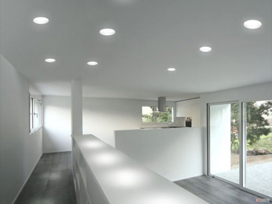 Встроенные светильники в интерьере