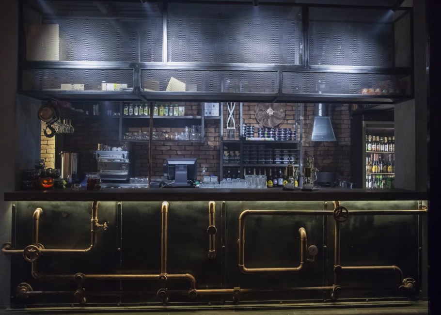 Steampunk интерьер