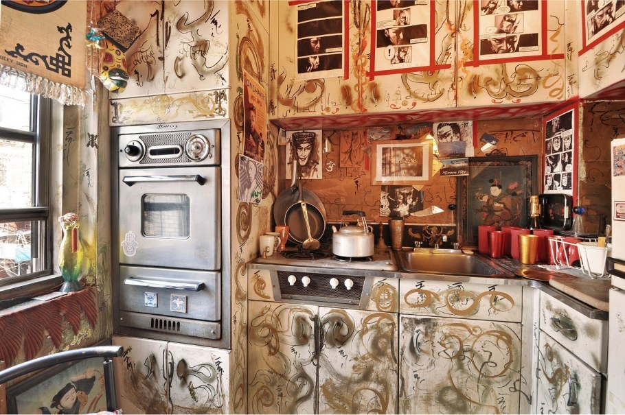 Кухня в стиле стимпанк в квартире