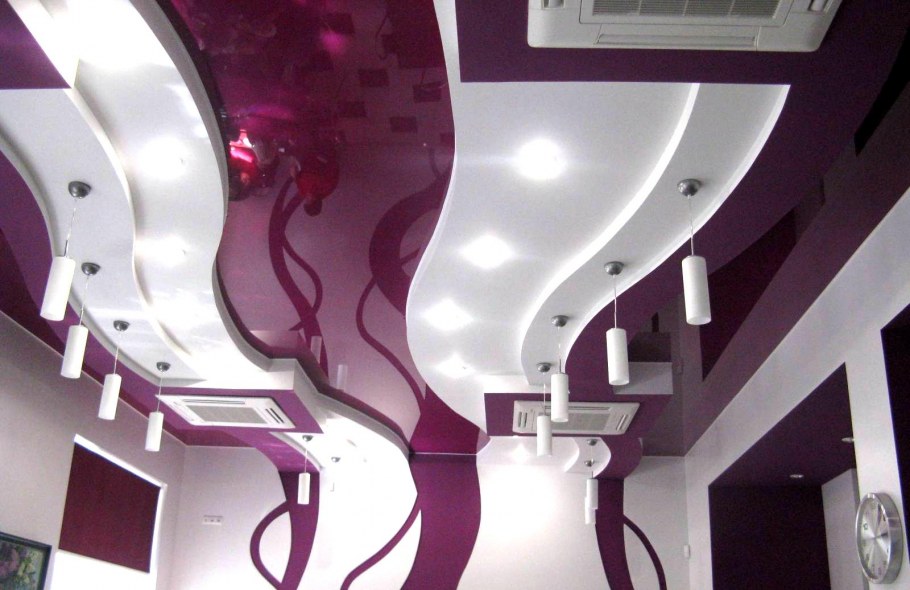 Интересные потолки