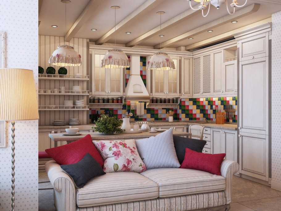 Прованс в интерьере квартиры двухкомнатной