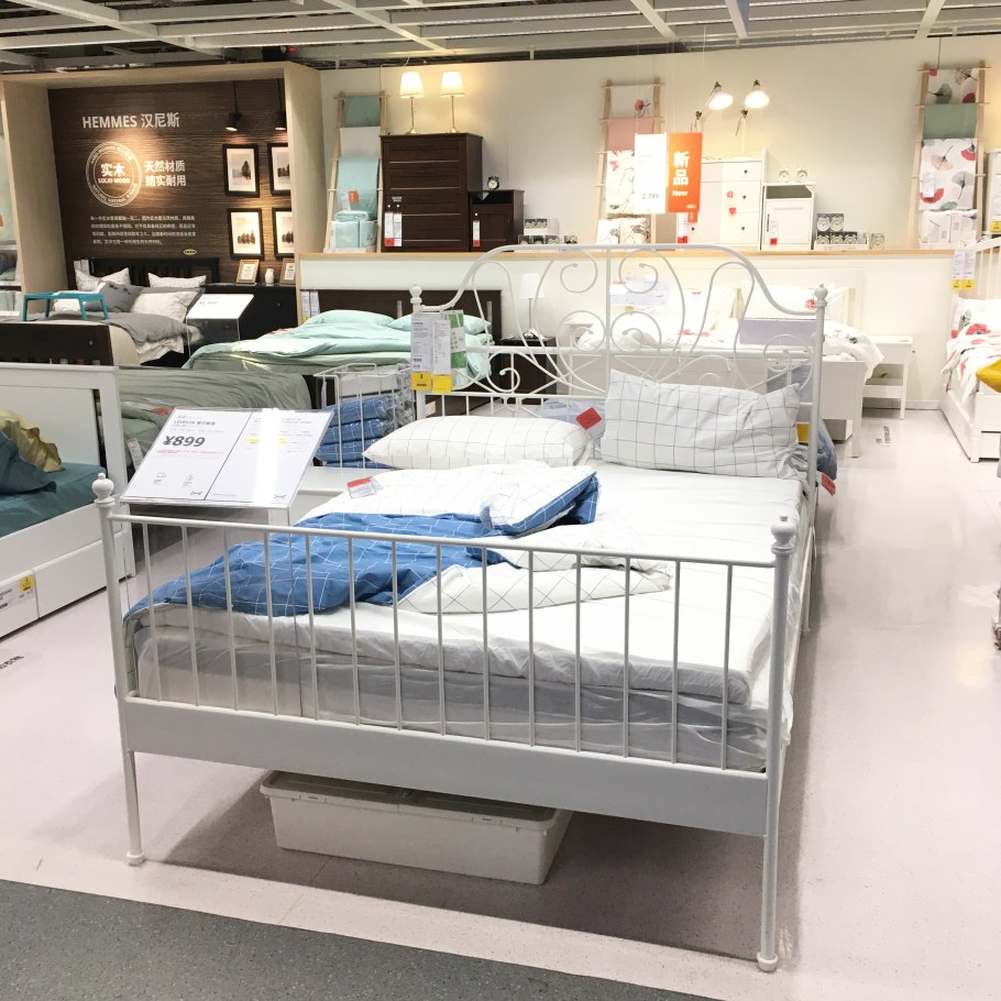 Железная кровать ikea