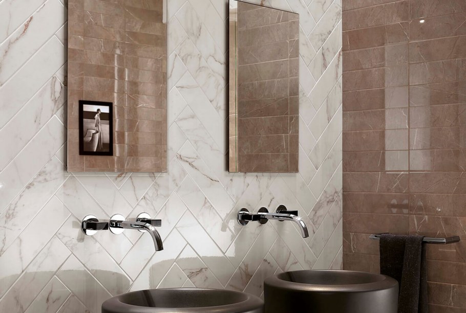 Декоративный кирпич в спальне