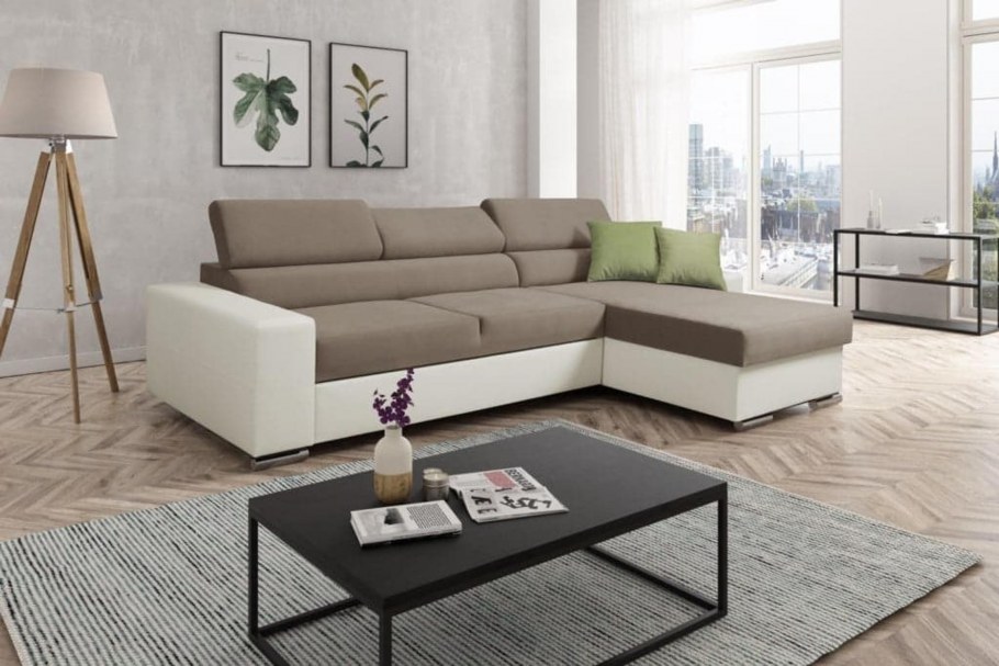 Диван с регулируемыми подголовниками