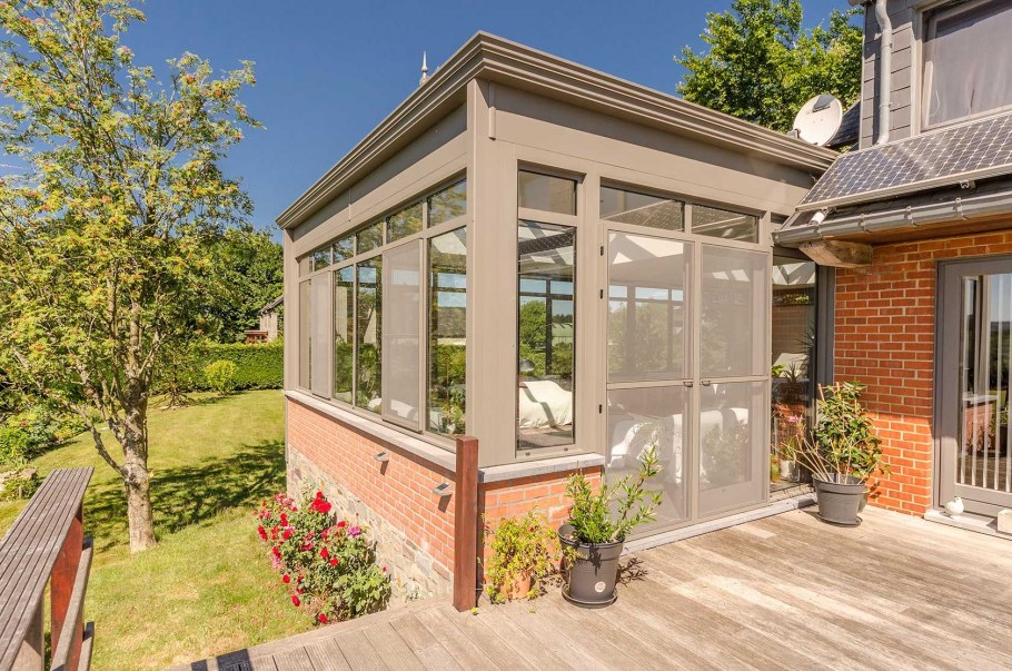 Внутренний интерьер веранды