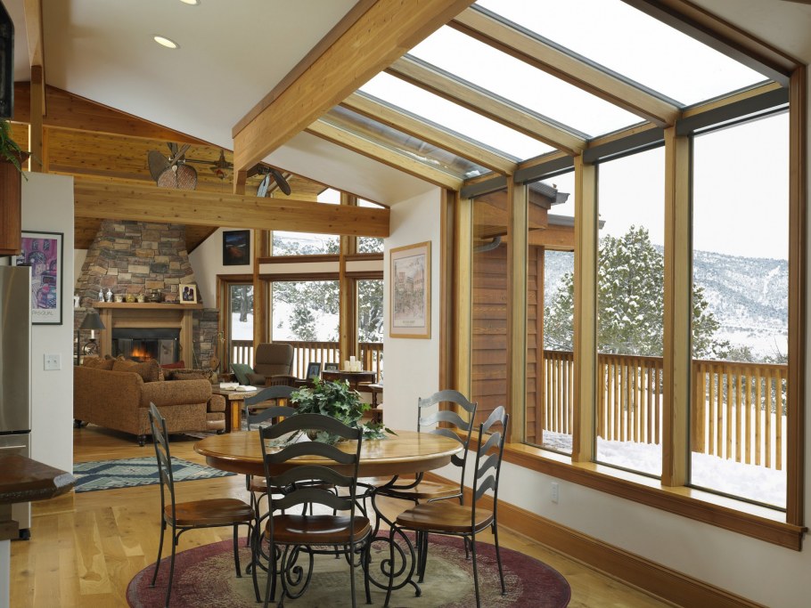 Красивые деревянные веранды