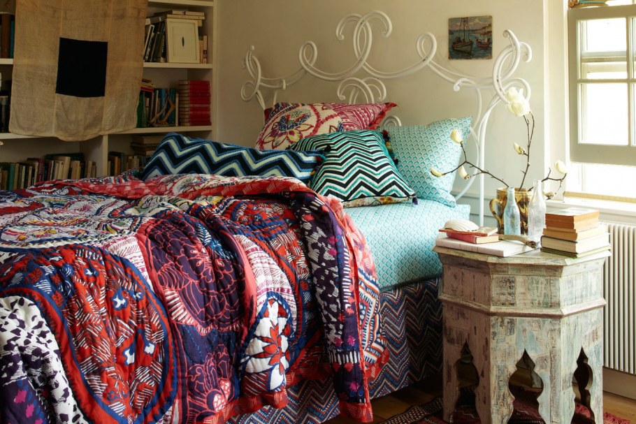 Спальня в стиле Богемный Шик