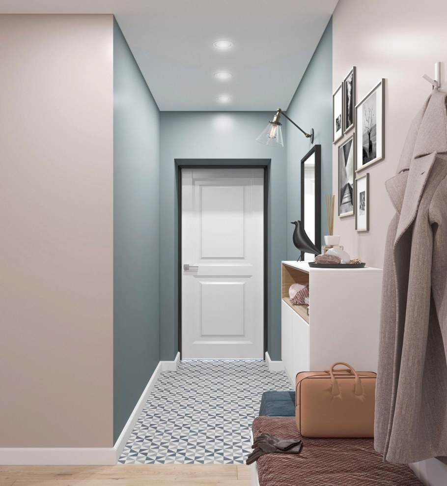 Бежевая прихожая