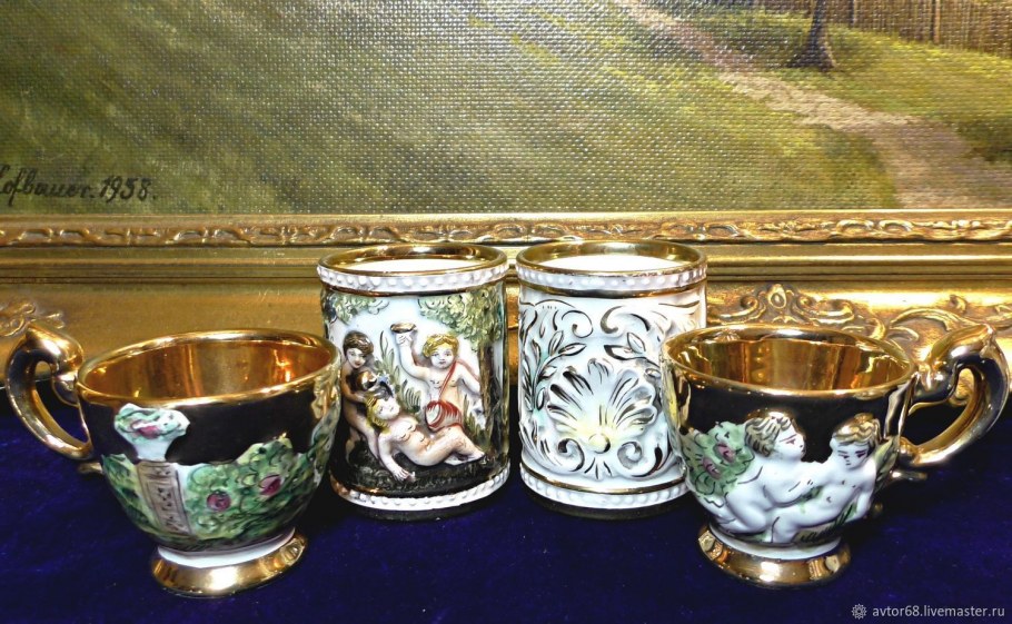 Посуда в стиле рококо фото