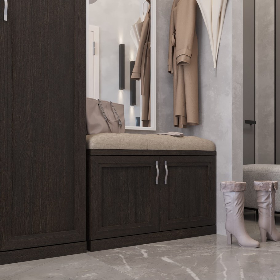 Шкаф пенал Магна лазурит