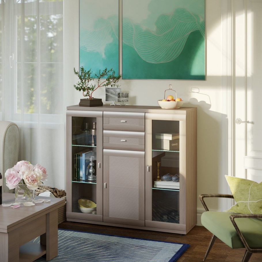 Комод Магна лазурит