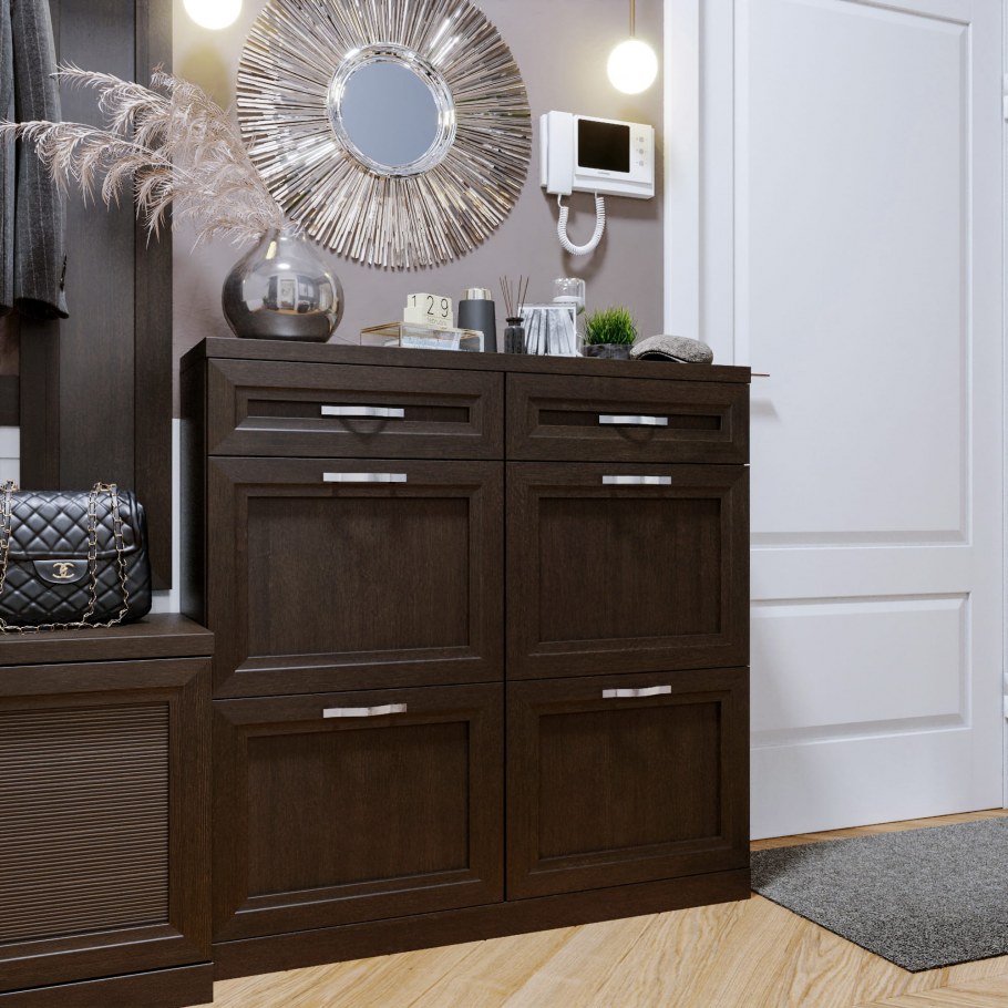 Шкаф Орнета лазурит