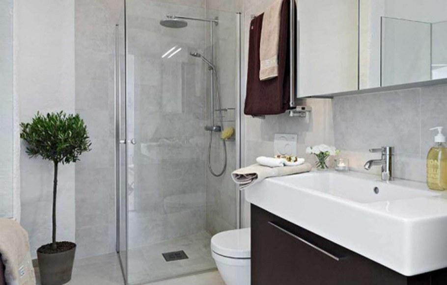 Небольшая ванная комната