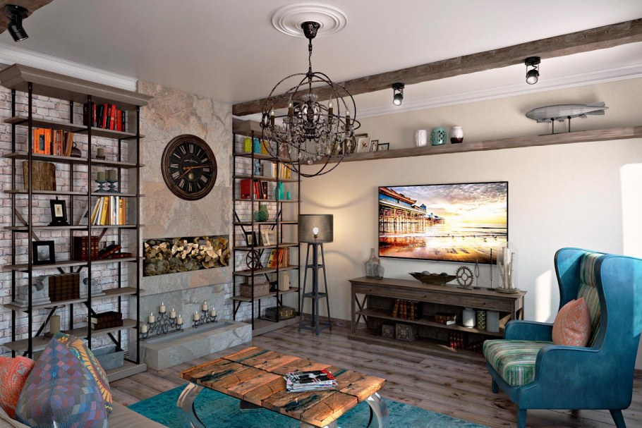 Фьюжн лофт и классика