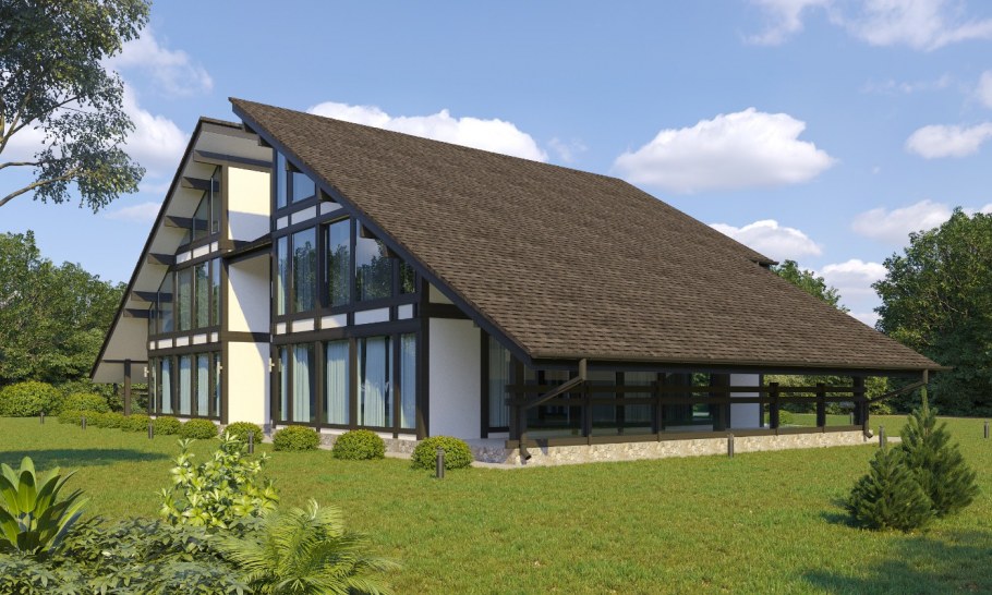 Фахверк арболит