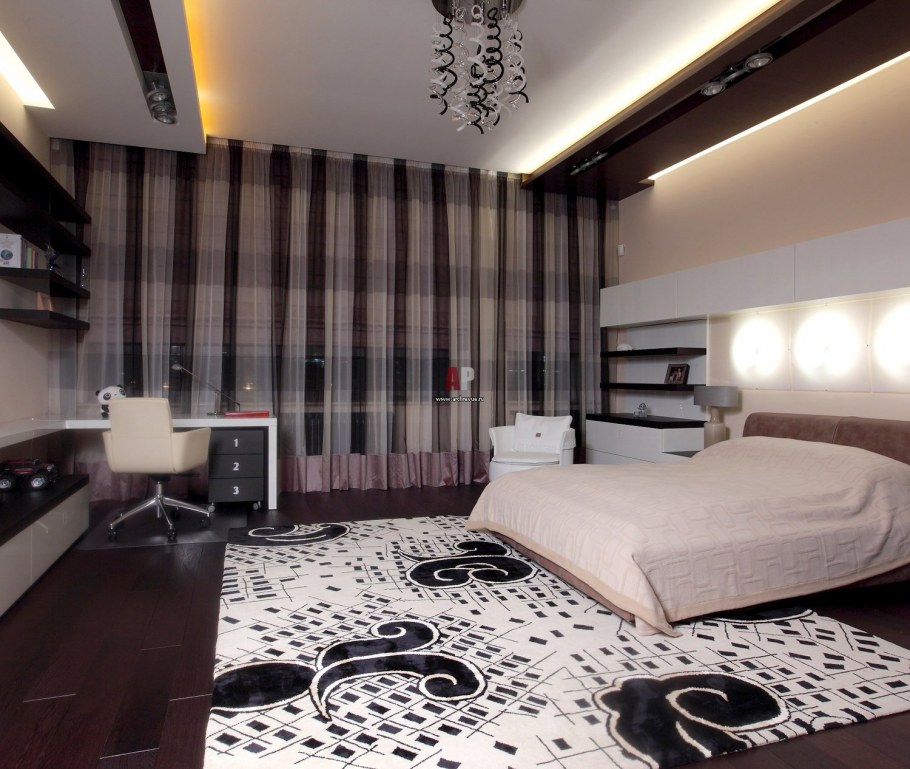 Стильная комната для гостей