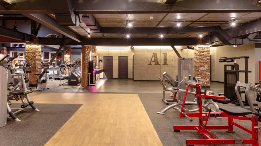 Домашний спортзал интерьер