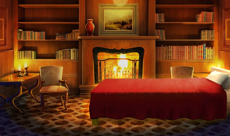 Спальня гача лайф